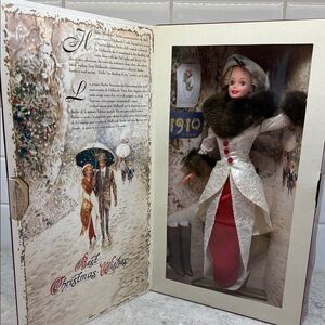 Vintage Barbie: Hallmark Special Edition Holiday Memories Barbie Doll. New!